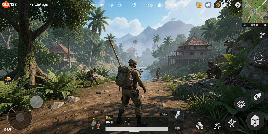 Gameplay menakjubkan dalam dunia terbuka OLX128.