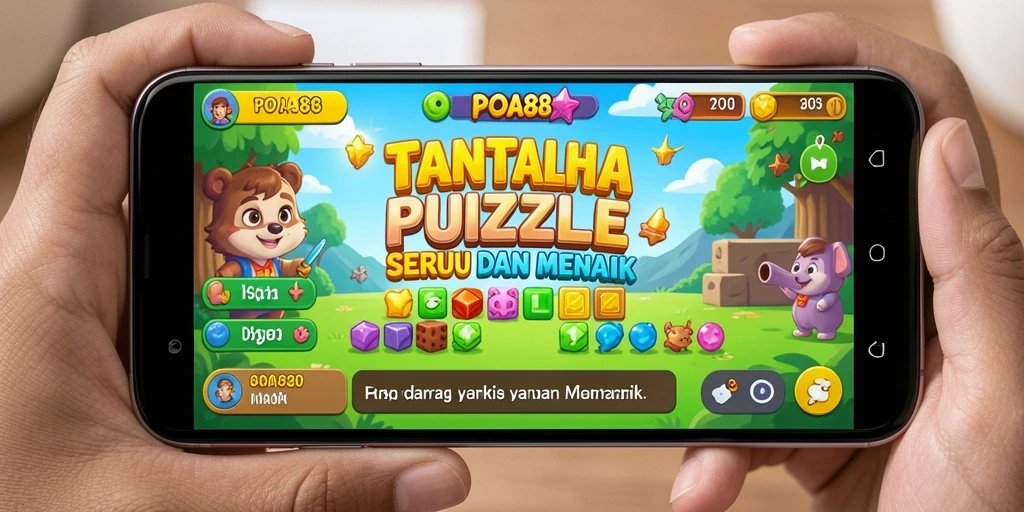Tangkapan layar POA88 menampilkan gameplay puzzle yang menarik dan penuh tantangan.